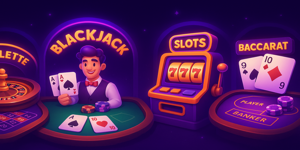 Casino Games Library at Bizzo Casino in Australia
